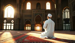 tata cara sholat sunnah ©Ilustrasi dibuat Stable Diffusion