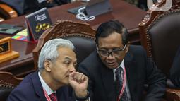 Putusan ini dibacakan oleh Ketua MK Suhartoyo dalam sidang putusan perkara Nomor 2/PHPU.PRES-XXII/2024 di Gedung MK. (Liputan6.com/Angga Yuniar)