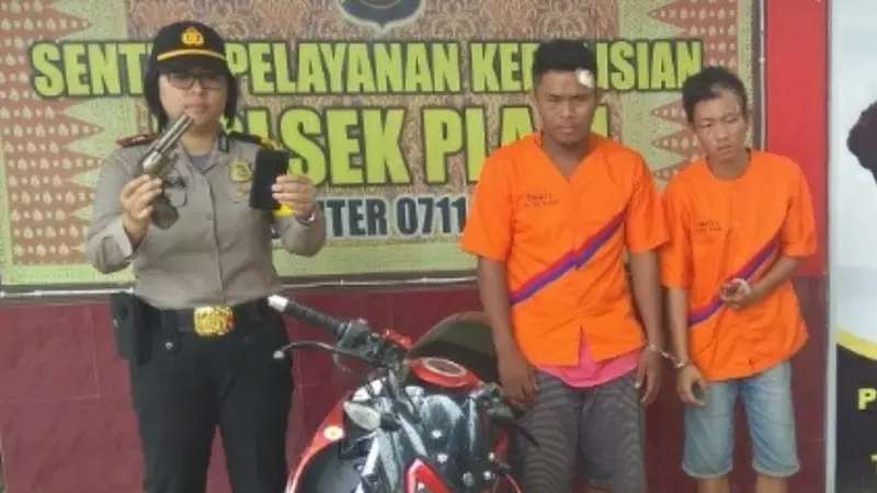 Aksi Konyol Jambret Palembang Todongkan Pistol Mainan ke Korban