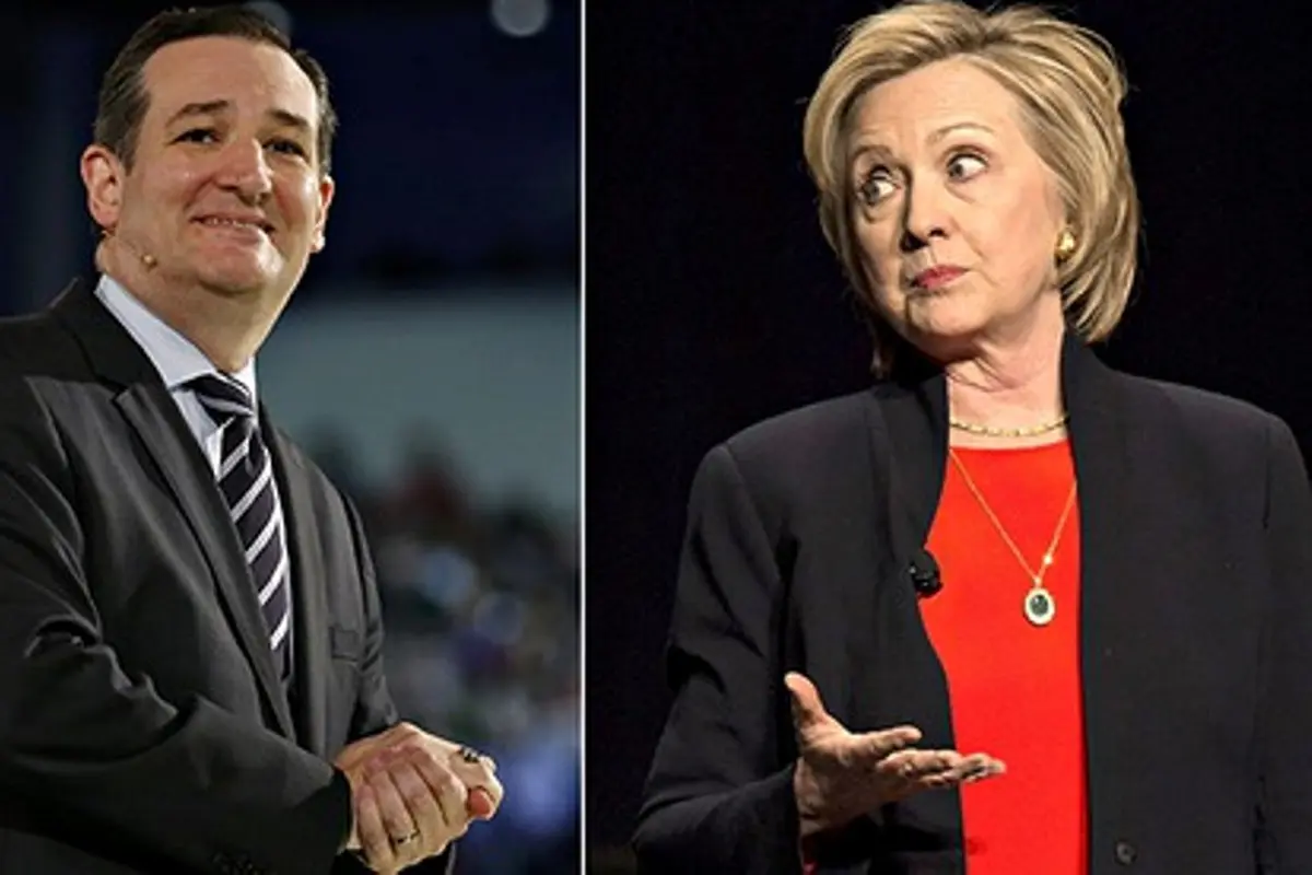 Ted Cruz dan Hillary Clinton Juara, Donald Trump Keok