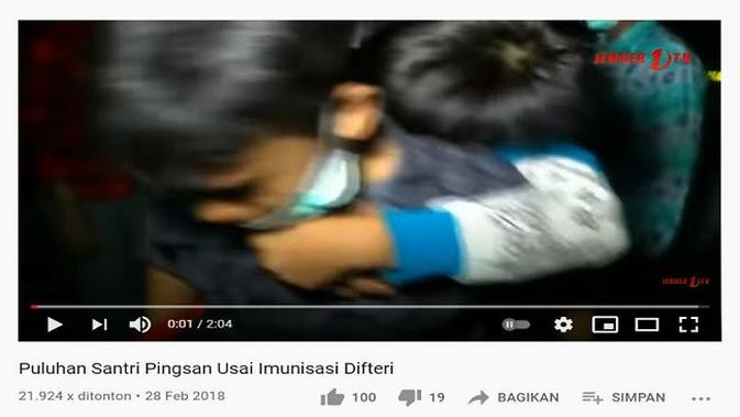 Gambar Tangkapan Layar Video dari Channel YouTube Jember 1TV