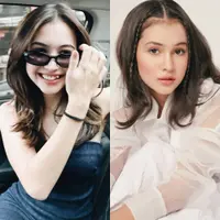 Lihat di sini beberapa potret penampilan terbaru Sandrinna Michelle yang beranjak dewasa, makin cantik.