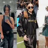 Agnez Mo jadi penyanyi yang lekat dengan penampilan oversized. Baik itu untuk manggung maupun dalam aktivitas sehari-hari. Meski demikian, tampilannya tetap terlihat stylish [@agnezmo]