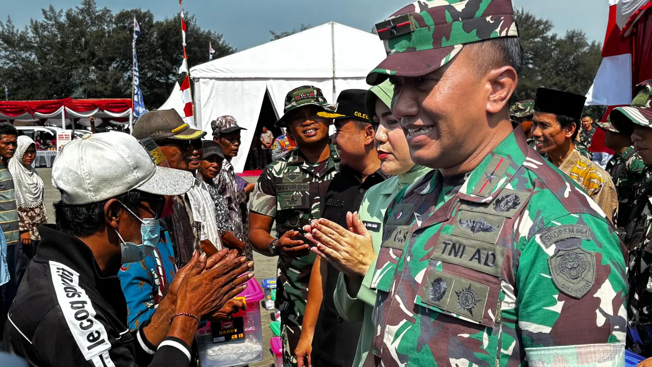 Sejumlah program sasaran fisik dan non fisik TNI Manunggal Membangun Desa (TMMD) ke-128 di bawah Komando Kodim 0623 Cilegon akhirnya selesai.