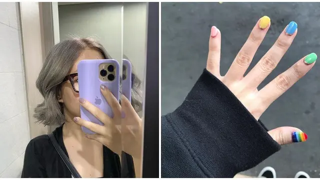 6 Potret Artis Pamer Nail Art Ini Unik, Bikin Penampilan Jadi Makin Menarik