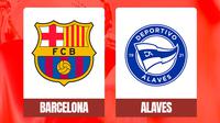 Liga Spanyol - Barcelona Vs Alaves (Bola.com/Adreanus Titus)