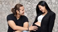 Baby Bump Sylvia Fully hamil anak ketiga (Foto: Instagram @sylvia_fully88)