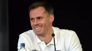 Mantan pemain Liverpool, Jamie Carragher. (AFP/Paul Ellis)