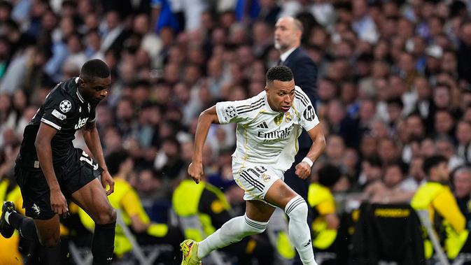 Real Madrid Dihantui Cedera Kylian Mbappe, Kondisi Lutut Jadi Teka-Teki Jelang Liga Champions