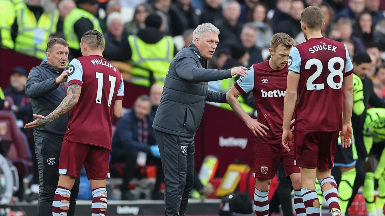 David Moyes - West Ham Vs Arsenal di Premier League 2023/2024