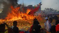 Diserbu Wisatawan, Festival Bakar Tongkang Bawa Berkah Buat Bagansiapiapi