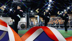 Tim Indonesia yang diperkuat Andika Dhanireksa, Asep Yuldan Sani, dan Rano Slamet Nugraha tampil impresif dan berhasil meraih medali emas cabang olahraga pencak silat nomor Men’s Seni Regu, Minggu (14/12/2025) sore WIB. (dok. Kemenpora)