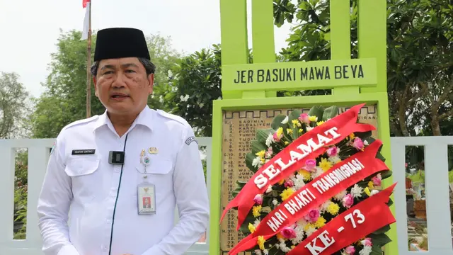 Direktur Jenderal Pembangunan dan Pengembangan Kawasan Transmigrasi Danton Ginting Munthe
