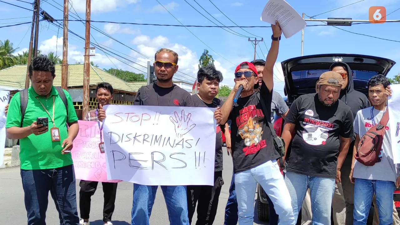 Aksi Jurnalis Gorontalo