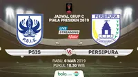 Jadwal Grup C Piala Presiden 2019, PSIS Semarang vs Persipura Jayapura. (Bola.com/Dody Iryawan)