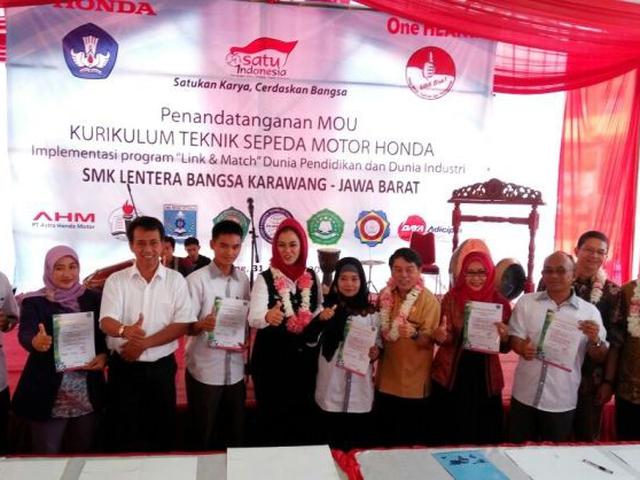Honda Tambah 6 Smk Binaan Di Jawa Barat Otomotif Liputan6 Com