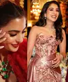 Lihat di sini beberapa potret detail perhiasan yang terlihat dipakai crazy rich India keluarga Ambani dan calon menantunya Radhika Merchant selama rangkaian 3 hari pesta pre-wedding.