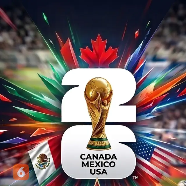 Ilustrasi Piala Dunia 2026. (Bola.com/Gemini)