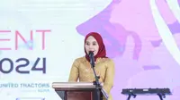 Ketua Periska Kideco Pratika Ariawan dalam sambutannya di Kideco Woman Empowerment Day 2024. Foto: KIdeco