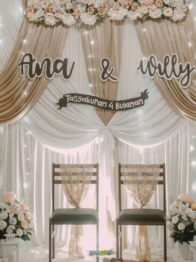 6 Momen Tasyakuran 4 Bulan Kehamilan Ana Riana, Tampil Berhijab