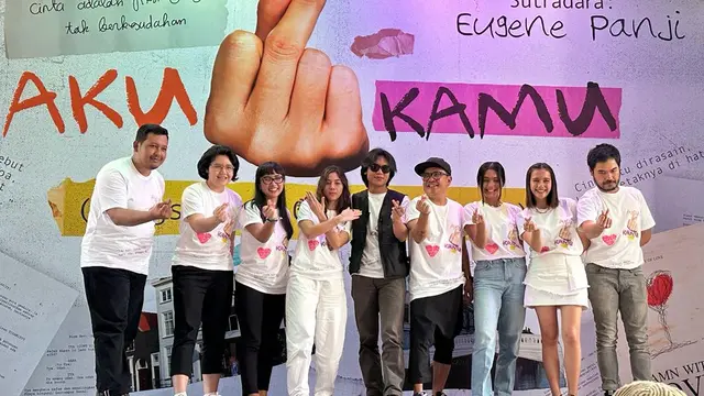 Suasana konferensi pers Aku Apanya Kamu di Bintaro, Kamis, 12 Januari 2023.