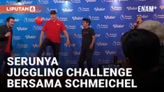 Keseruan Meet and Greet Bareng Legenda MU Peter Schmeichel
