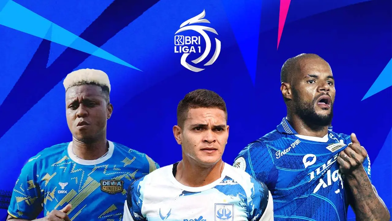 BRI Liga 1 - Komposisi legiun asing 18 klub kontestan Liga 1
