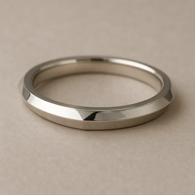 Model Cincin Nikah Wanita Simpel (Foto: ChatGPT)