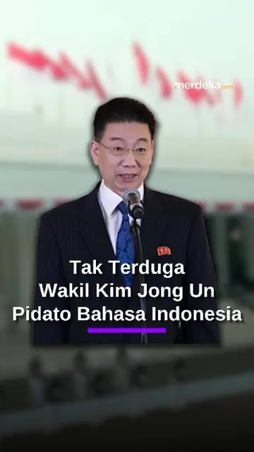 Dubes Perwakilan Kim Jong Un Korut Pidato Bahasa Indonesia, Curi Perhatian Istana