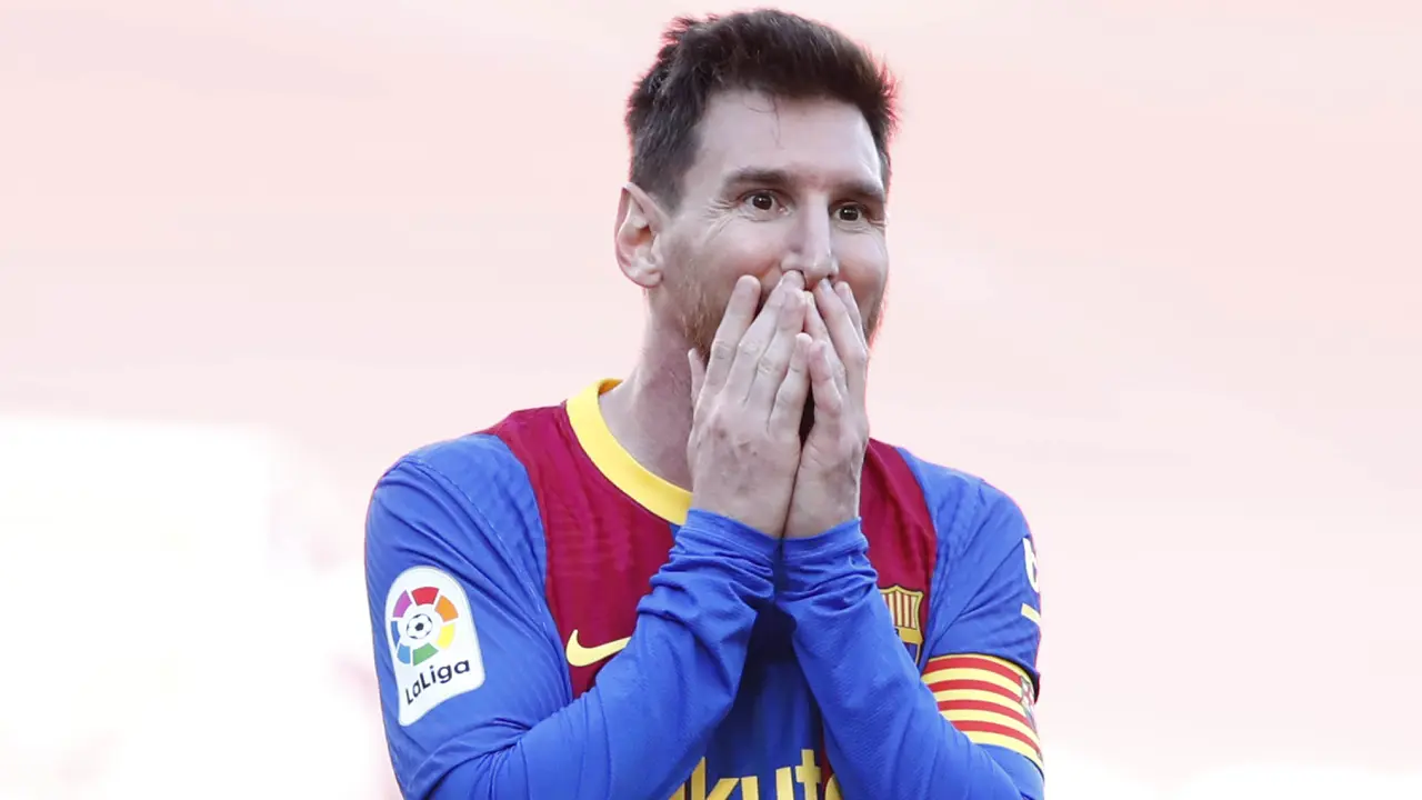 FOTO: Ekspresi Lionel Messi CS Usai Gagal Membawa Barcelona Mengkudeta Atletico Madrid dari Puncak Klasemen Liga Spanyol