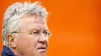 Terakhir melatih, Guus Hiddink menukangi timnas Belanda pada periode Juli 2014 hingga Juni 2015. (AFP/Koen Van Weel)