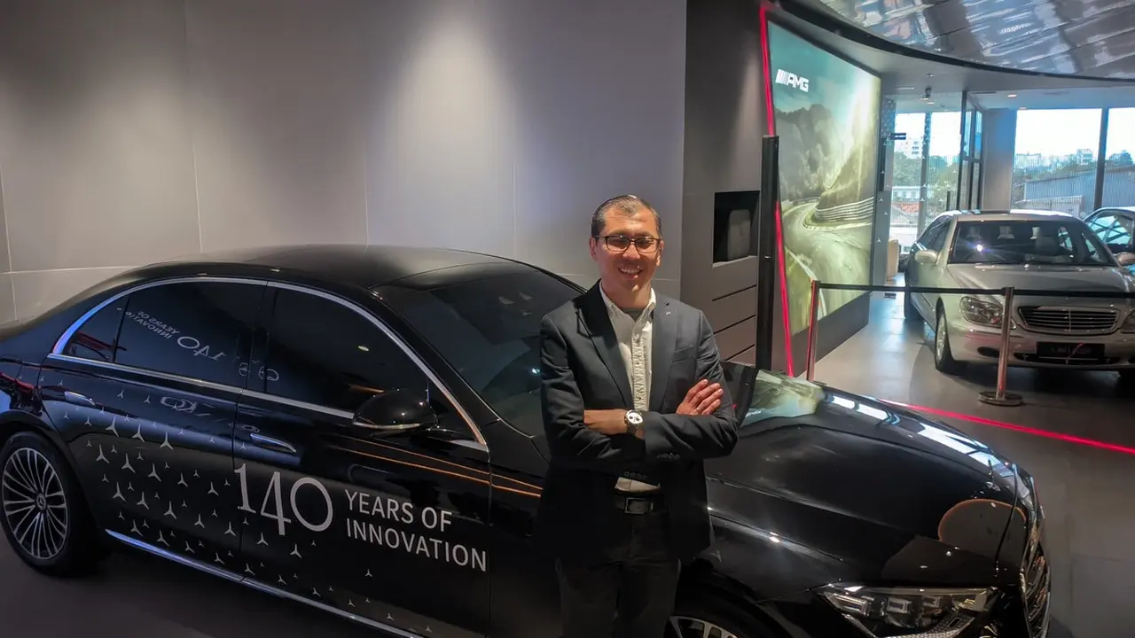 Chief Executive Officer Mercedes-Benz Indonesia Donald Rachmat