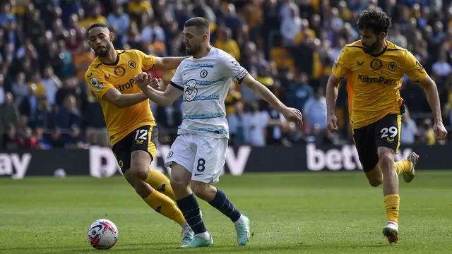 Hasil Liga Inggris: Chelsea Tumbang di Markas Wolverhampton Wanderers