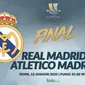 Final Supercopa Spanyol: Real Madrid vs Atletico Madrid. (Bola.com/Dody Iryawan)