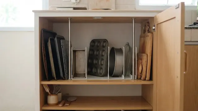 Menyimpan Peralatan Panggang di Dapur
