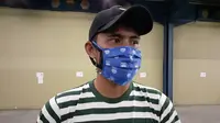 Gelandang sayap Persib Bandung, Puja Abdillah. (Bola.com/Erwin Snaz)