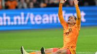 Gelandang Timnas Belanda Xavi Simons (AFP)