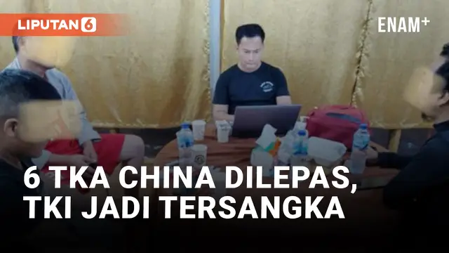 Polisi Lepas 6 TKA China Terkait Kerusuhan PT GNI