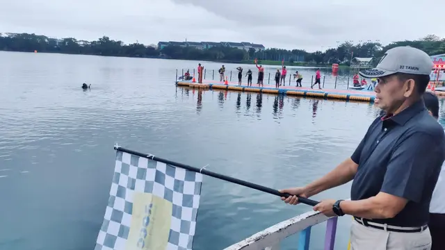 Peraih Perunggu Sea Games Filipina Raih Waktu Tercepat Triathlon di Palembang