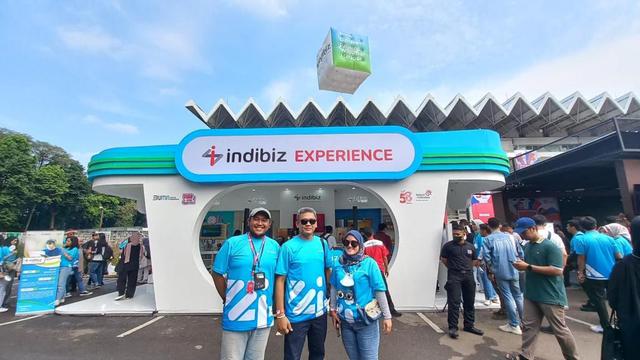 Telkom memperkenalkan solusi bisnis digital Indibiz untuk mendukung berkembangnya bisnis UKM (Foto: Telkom)