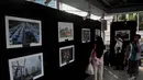 Pameran yang memanfaatkan ruang publik tersebut berlangsung hingga 2 November mendatang, Jakarta, Jumat (31/10/14). (Liputan6.com/Johan Tallo)