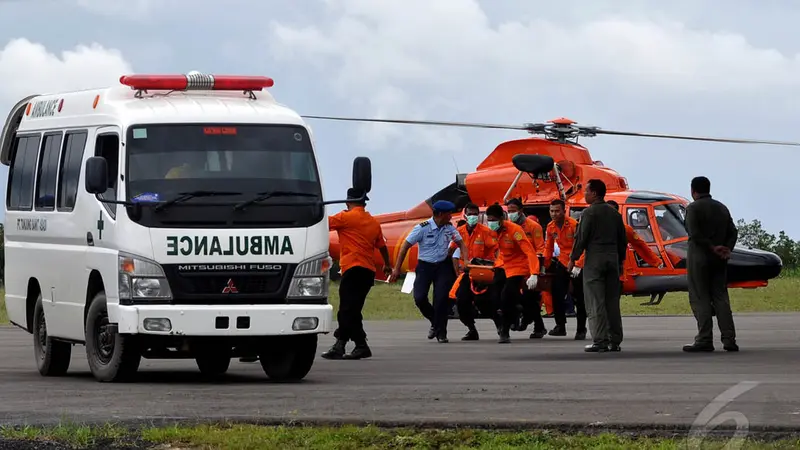 Jenazah Penumpang AirAsia Tiba di Pangkalan Bun