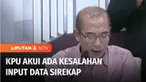 Komisi Pemilihan Umum mengakui adanya kesalahan teknis dalam menginput data sistem real count KPU atau Sirekap. Sistem KPU telah membaca kesalahan itu, dan akan dikoreksi agar publik tetap bisa memantau perolehan suara Pemilu 2024.