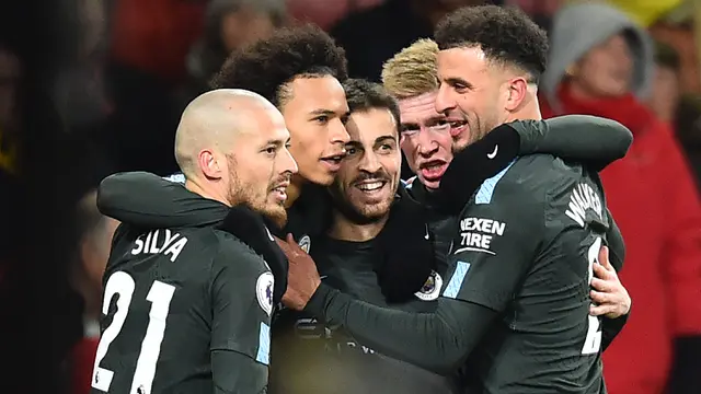 FOTO: Manchester City Kembali Permalukan Arsenal