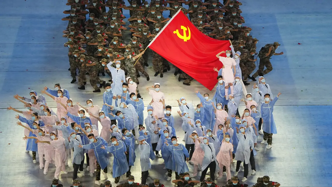 FOTO: Kemeriahan Peringatan 100 Tahun Partai Komunis China