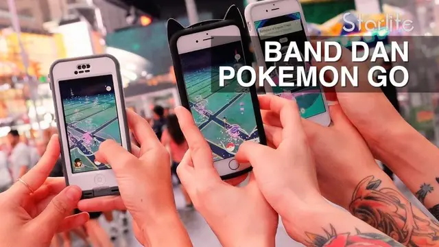 Beberapa band rock dan cadas ini ternyata keranjingan Pokemon Go. Seperti apa ceritanya? Saksikan hanya di Starllite!