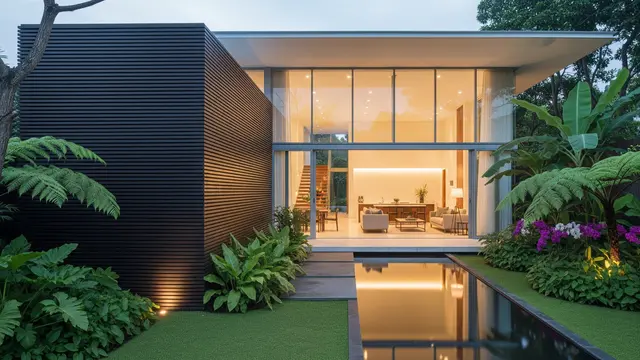 Gambar Rumah Bentuk L