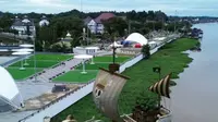 Indahnya Taman Tanjong, Oase Hijau dan Etalase UMKM di Jantung Tenggarong