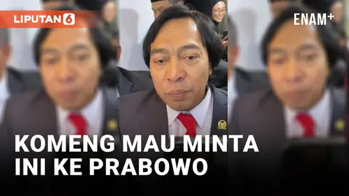 VIDEO: Komeng Minta Penetapan Hari Komedi Nasional