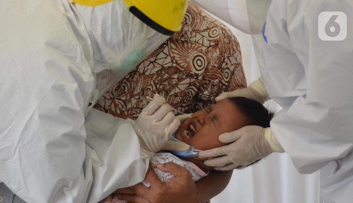 Foto Tes Swab Massal Untuk Melacak Covid 19 Di Depok Health Liputan6 Com